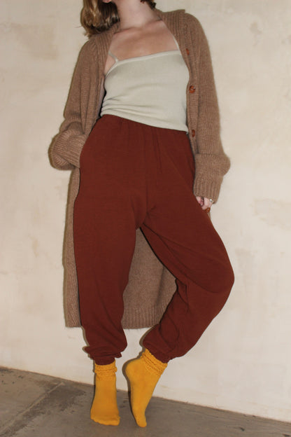 Franklin Rippled Cotton Sweatpant