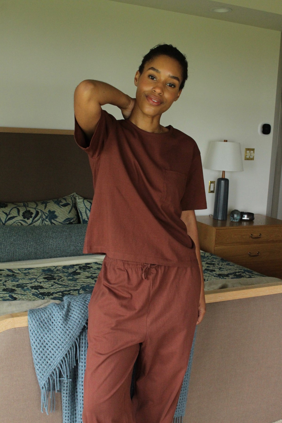 Jo Jersey Cotton Pocket Tee