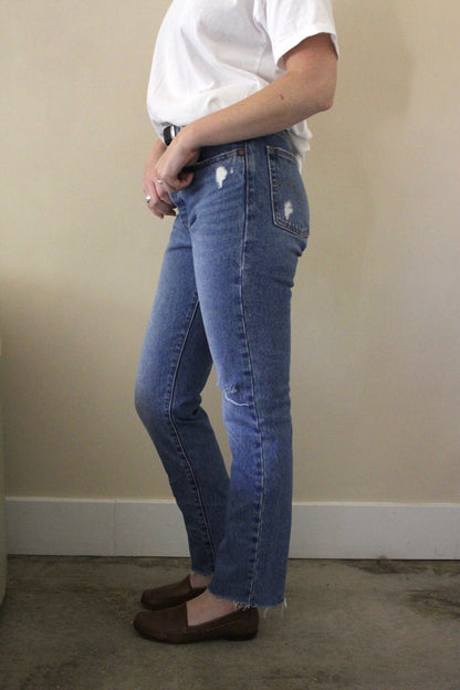 Favorite Distressed 501 Levi's