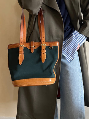 Vintage green dooney and on sale bourke