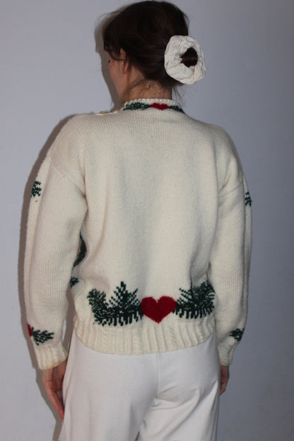 Vintage St. Nick Pure Wool Sweater