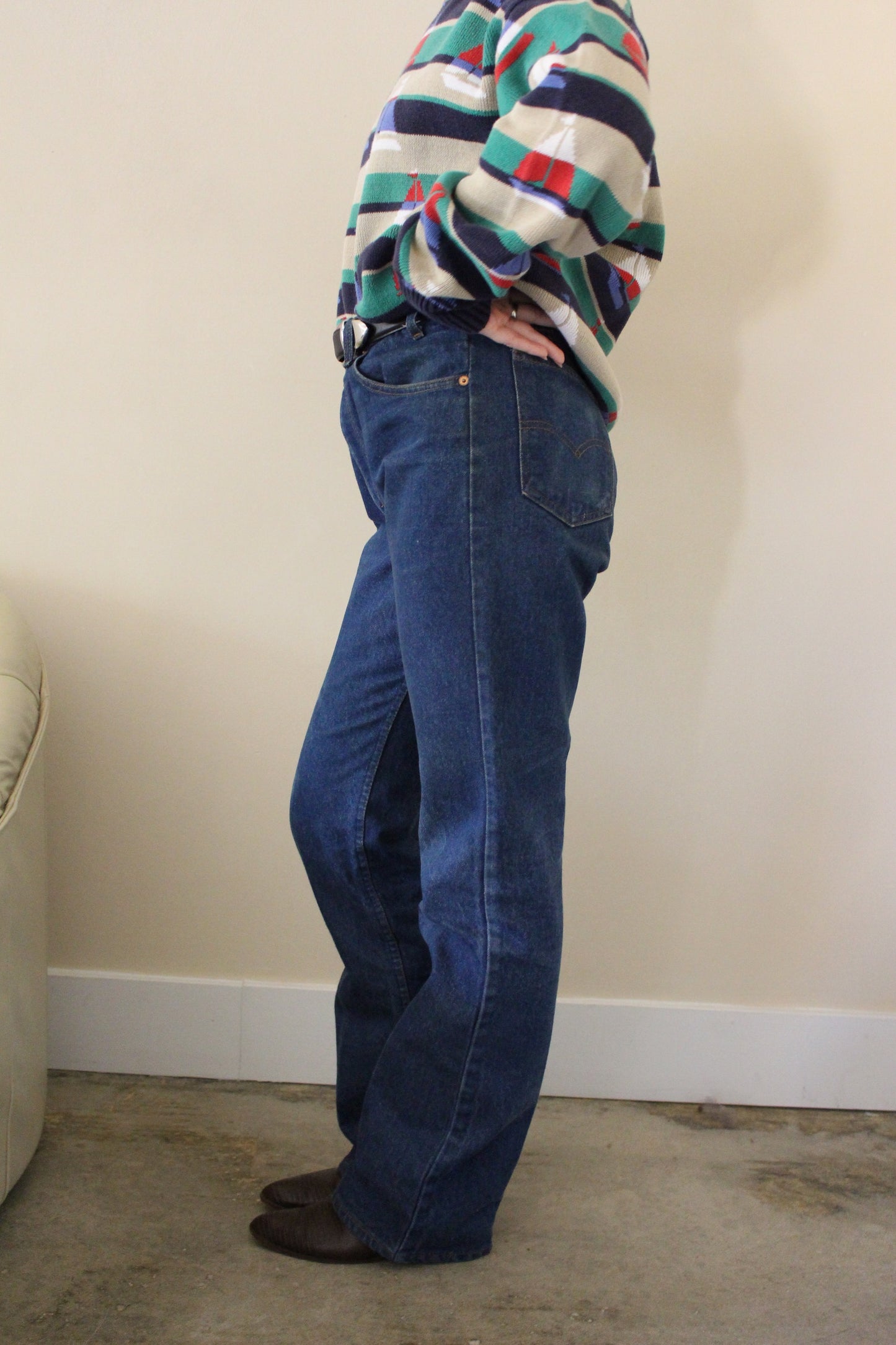 Vintage Orange Tab Boot Cut Levi's