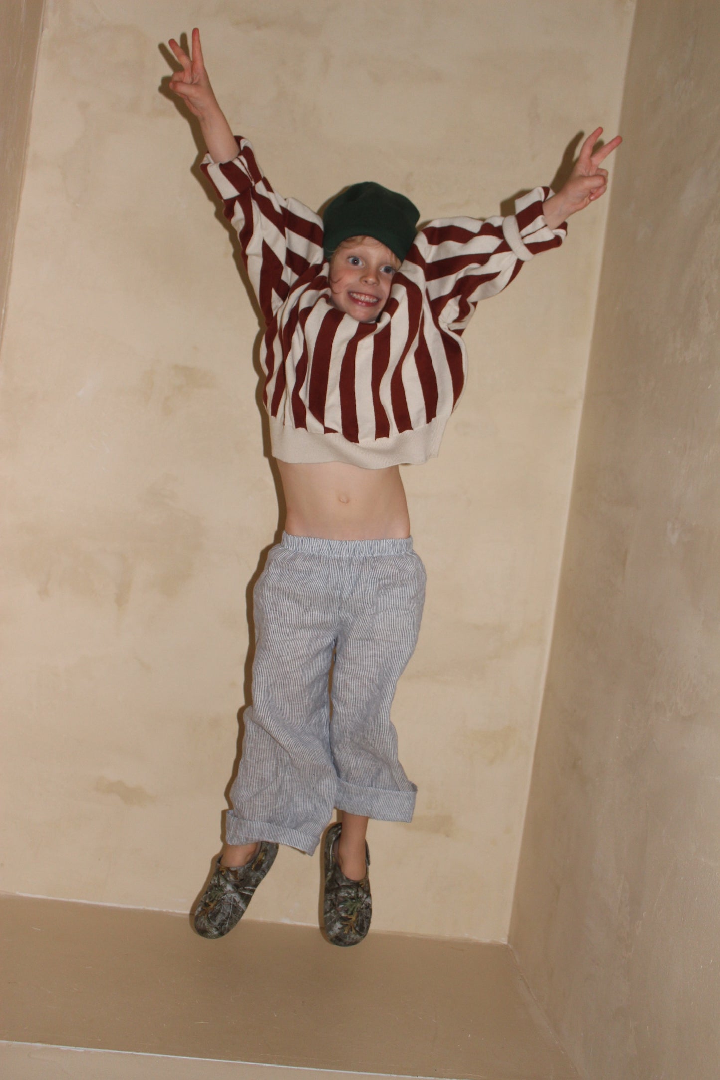 Mini Natty Linen Pant