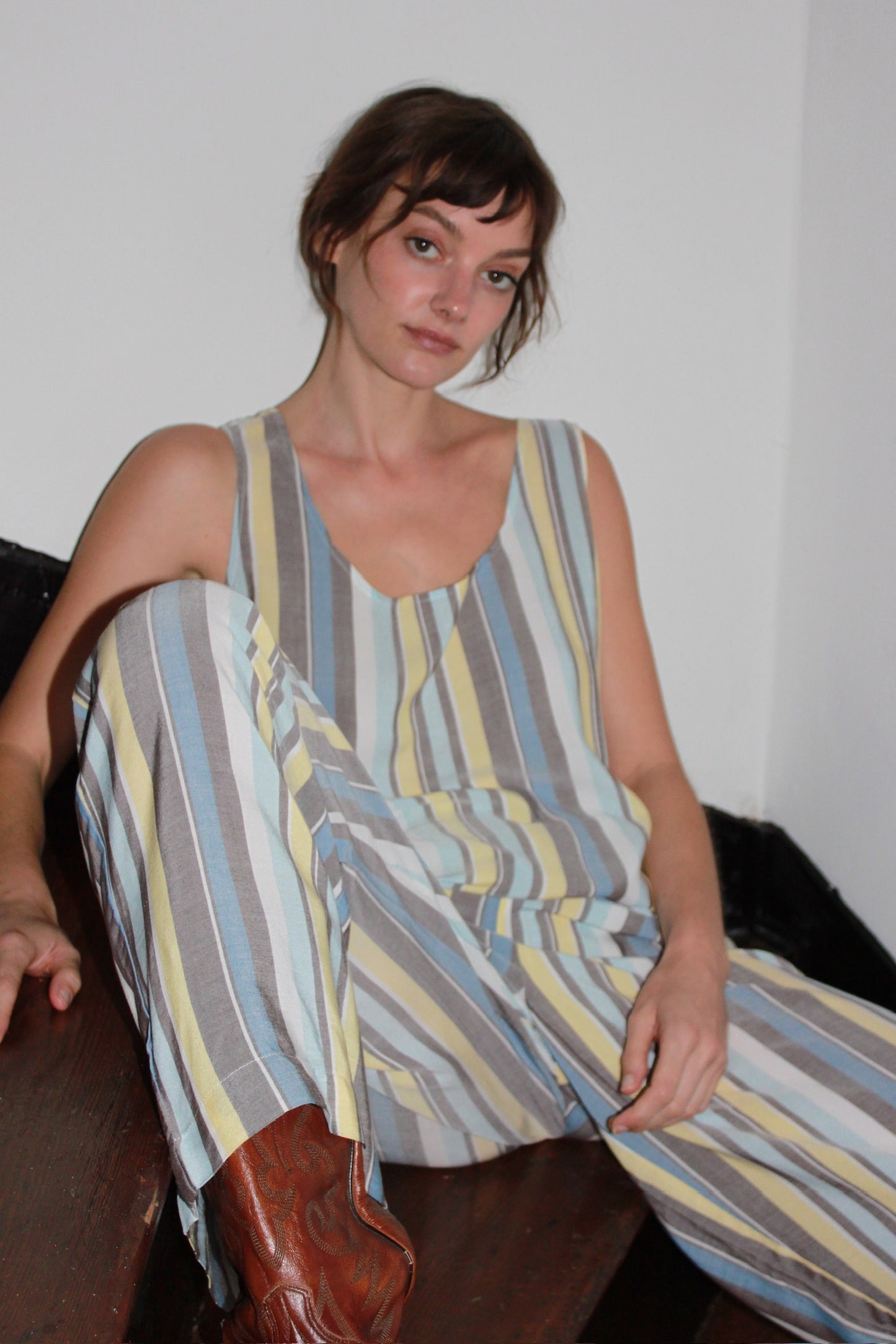 Marni Striped Rayon Tank