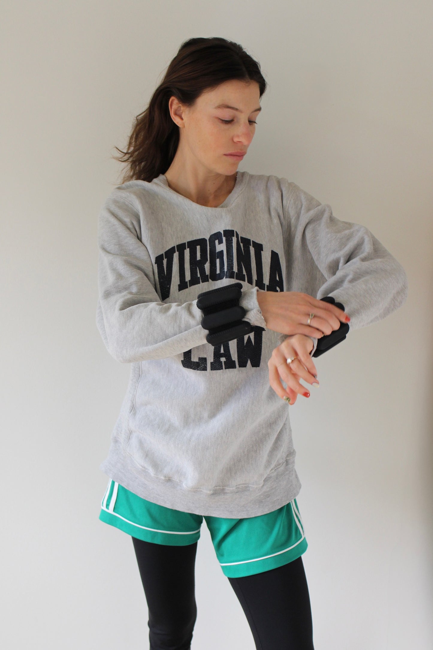 Incredible Vintage Distressed "Virginia Law" Sweatshirt