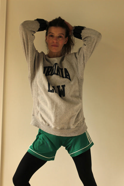 Incredible Vintage Distressed "Virginia Law" Sweatshirt