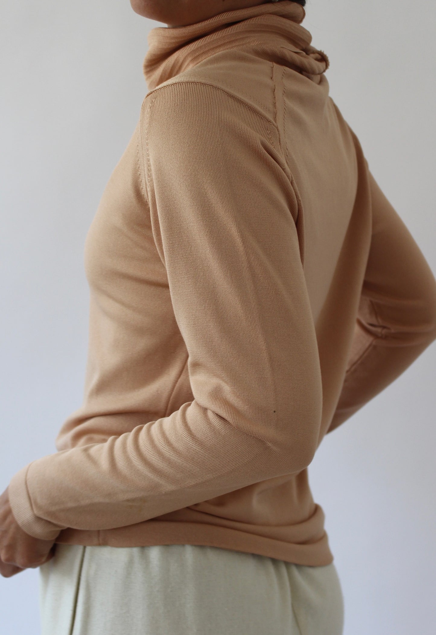 Vintage Givenchy Sport Sand Knit Turtleneck