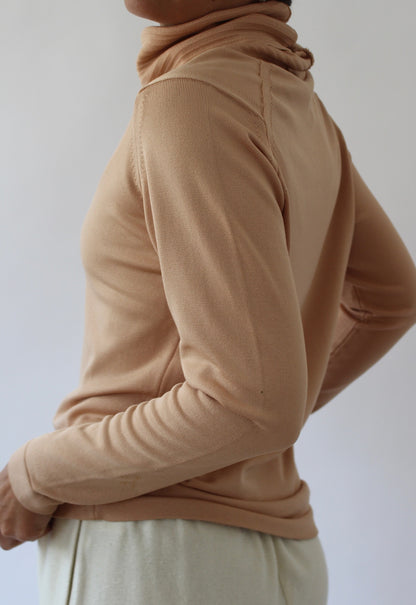 Vintage Givenchy Sport Sand Knit Turtleneck