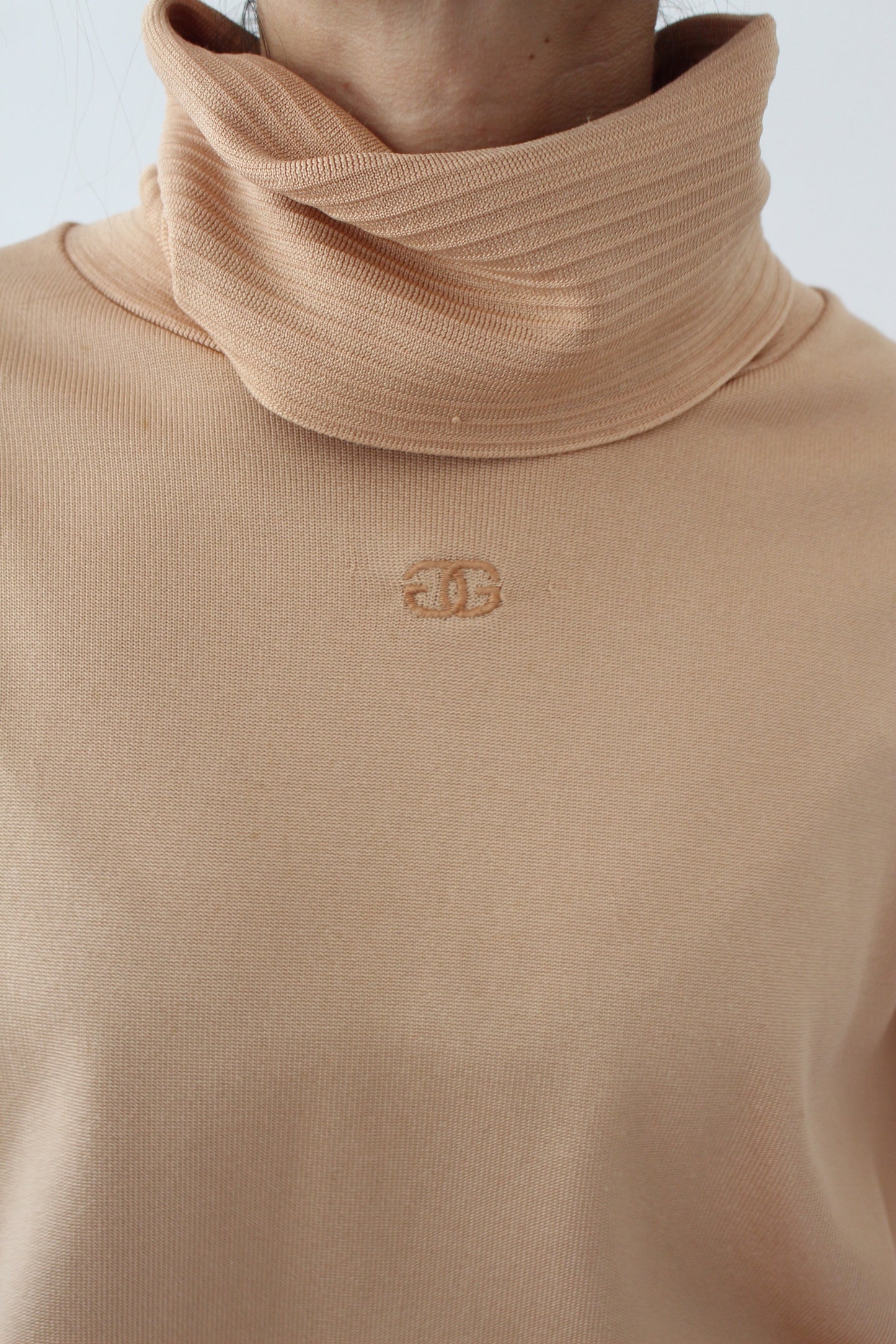 Vintage Givenchy Sport Sand Knit Turtleneck