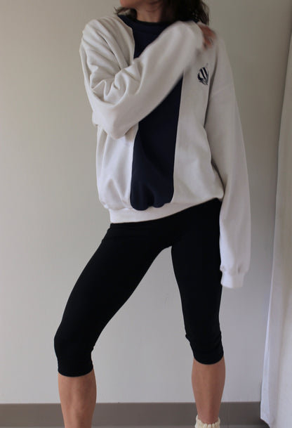 Vintage Nautica Wide Stripe Sweatshirt