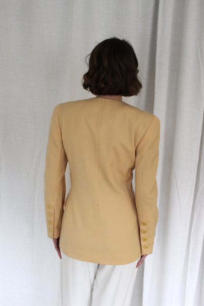 Vintage Escada Marigold Wool Blazer
