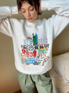 Vintage New York Souvenir Graphic Sweatshirt