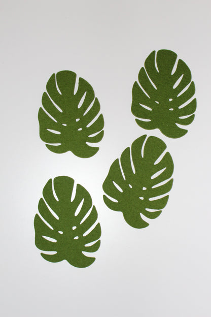 Monstera Coaster Set