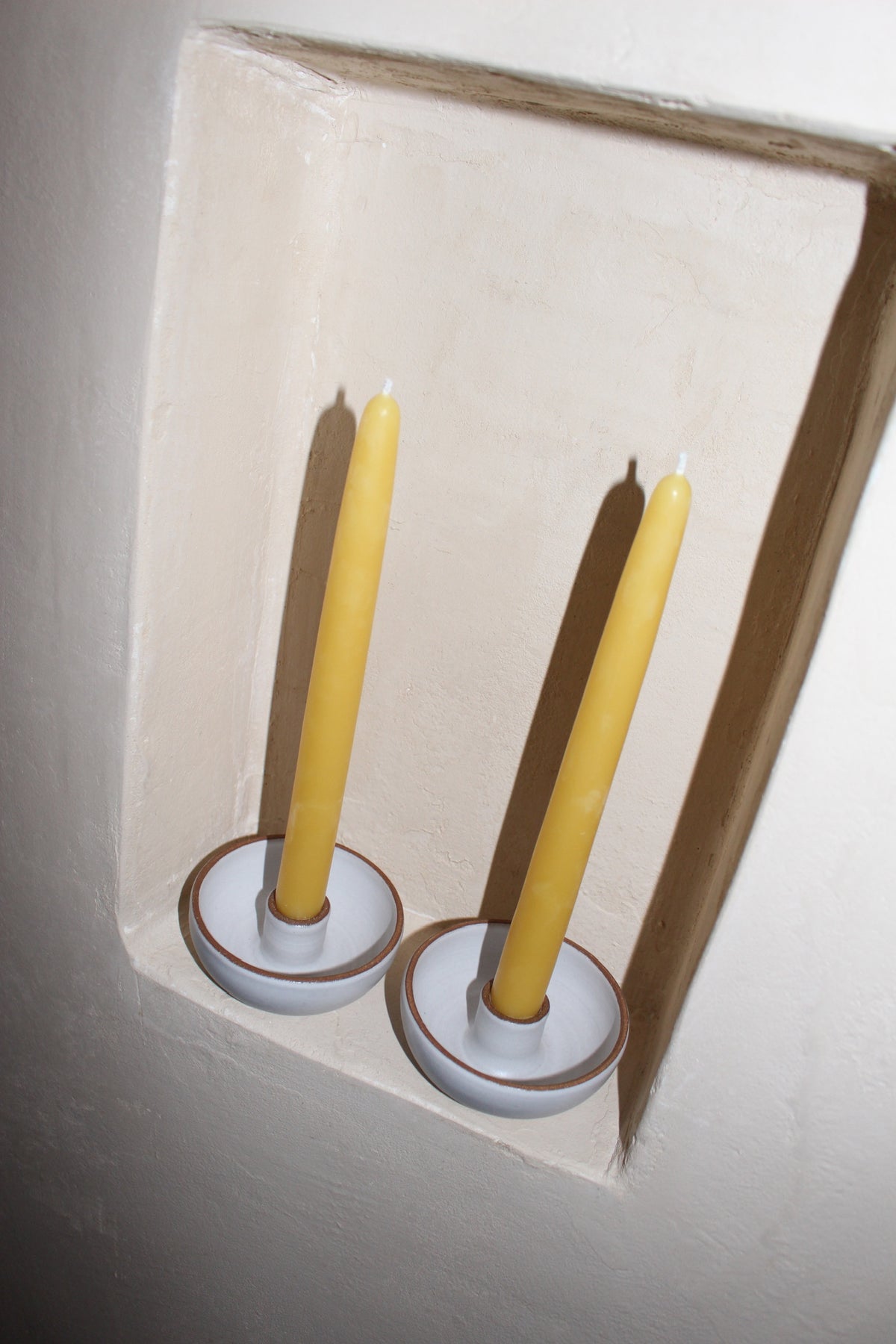 Ceramic Candlestick Holder