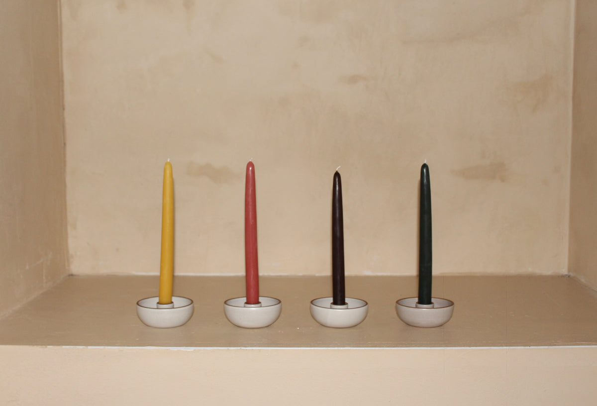 Ceramic Candlestick Holder