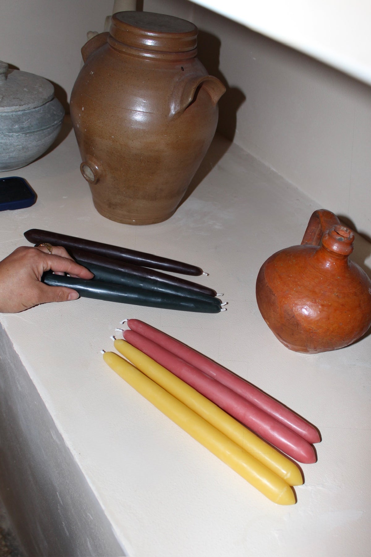 Beeswax Taper Candles