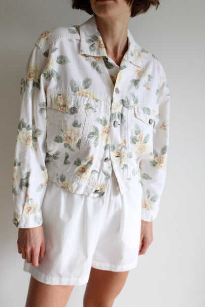 90s Esprit Faded Floral Jacket
