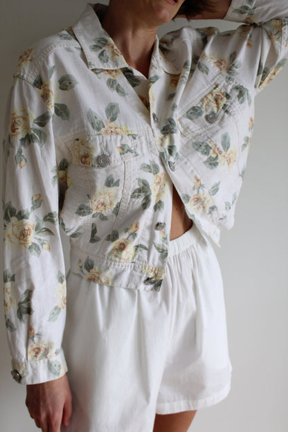 90s Esprit Faded Floral Jacket