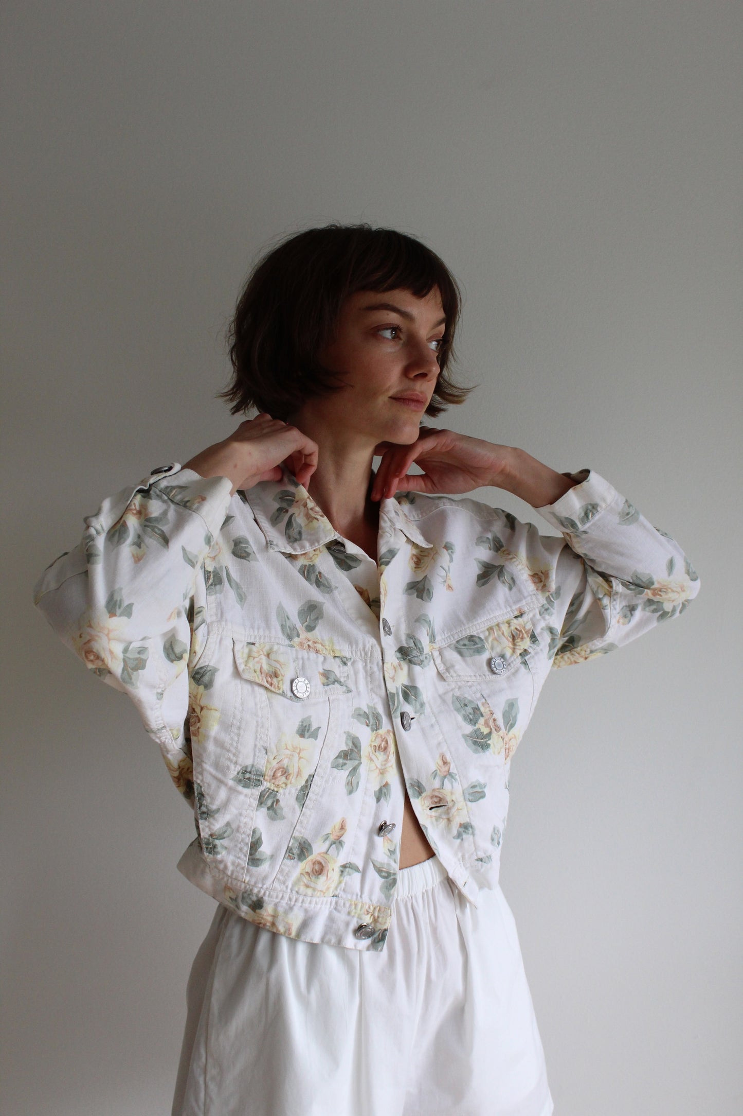 90s Esprit Faded Floral Jacket