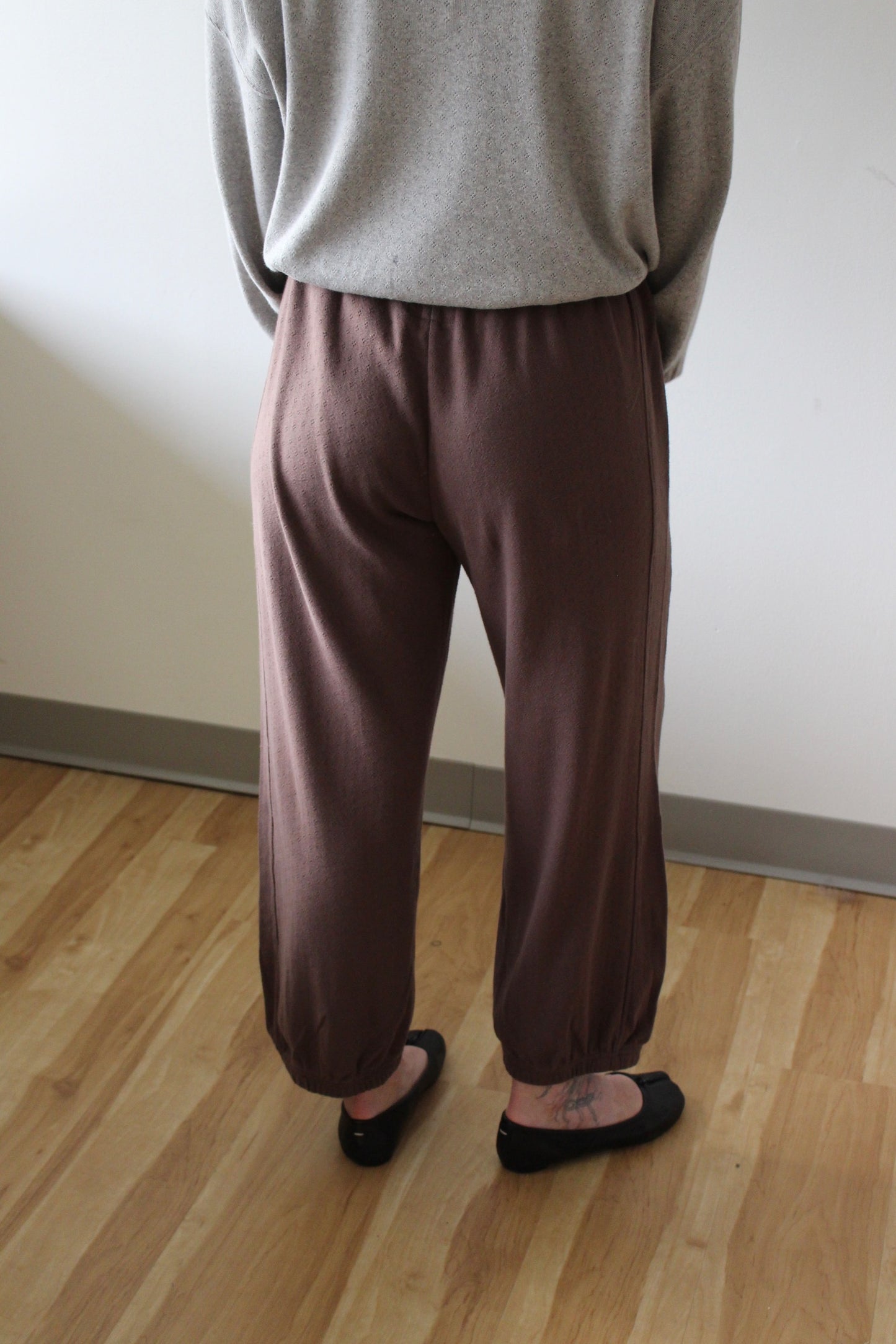 Pointelle Balloon Pants