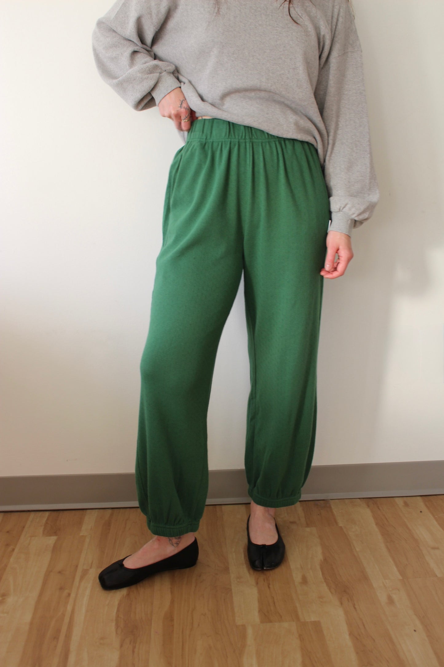 Pointelle Balloon Pants