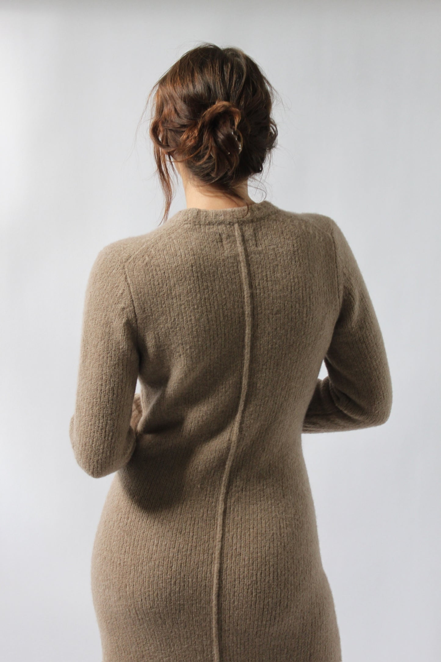 Beautiful Lou Lou Studio Latte Cashmere Knit Dress