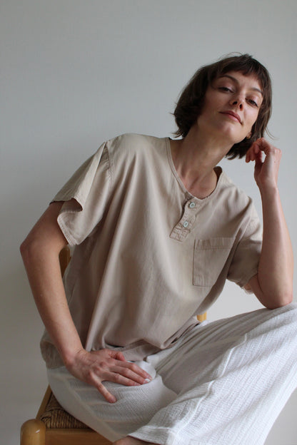 Vintage Guess Paper-Thin Cotton Twill Pocket Tee