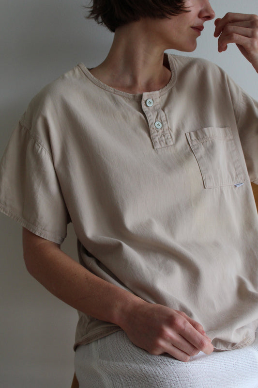 Vintage Guess Paper-Thin Cotton Twill Pocket Tee