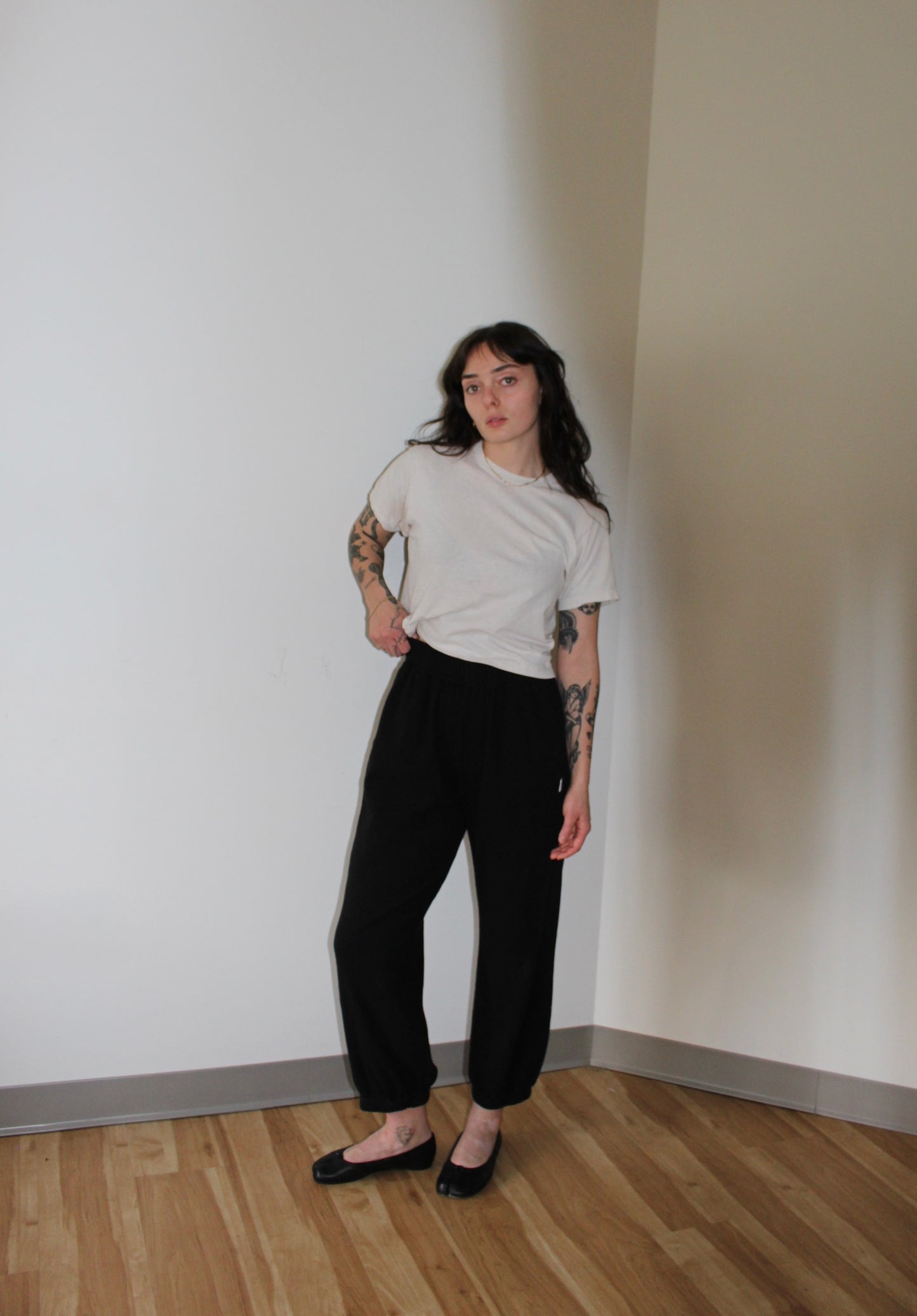 Pointelle Balloon Pants