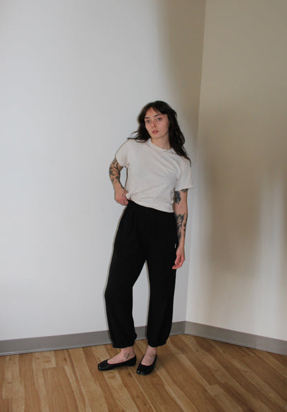 Pointelle Balloon Pants