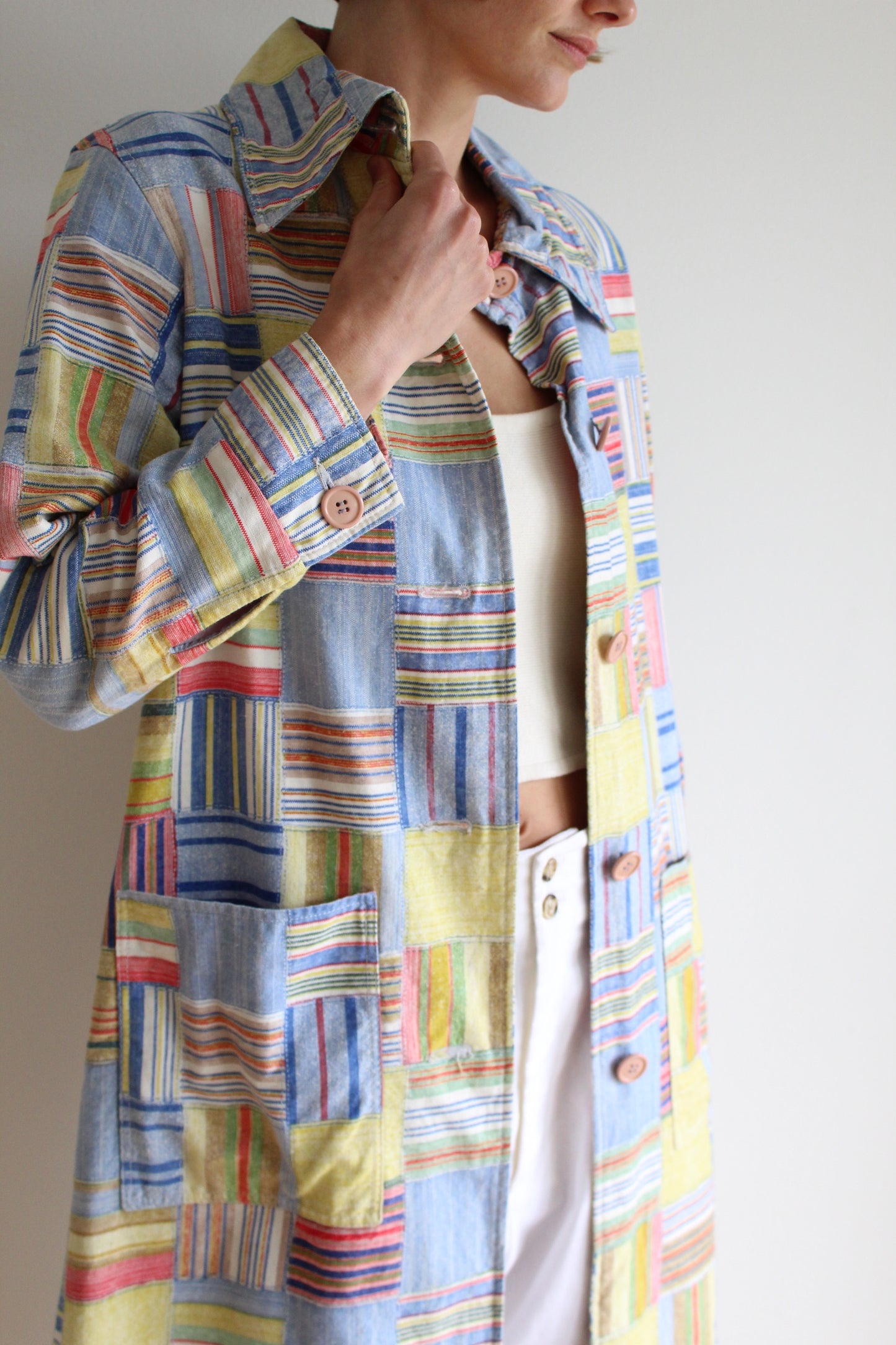 Rare Vintage Patchwork Coat