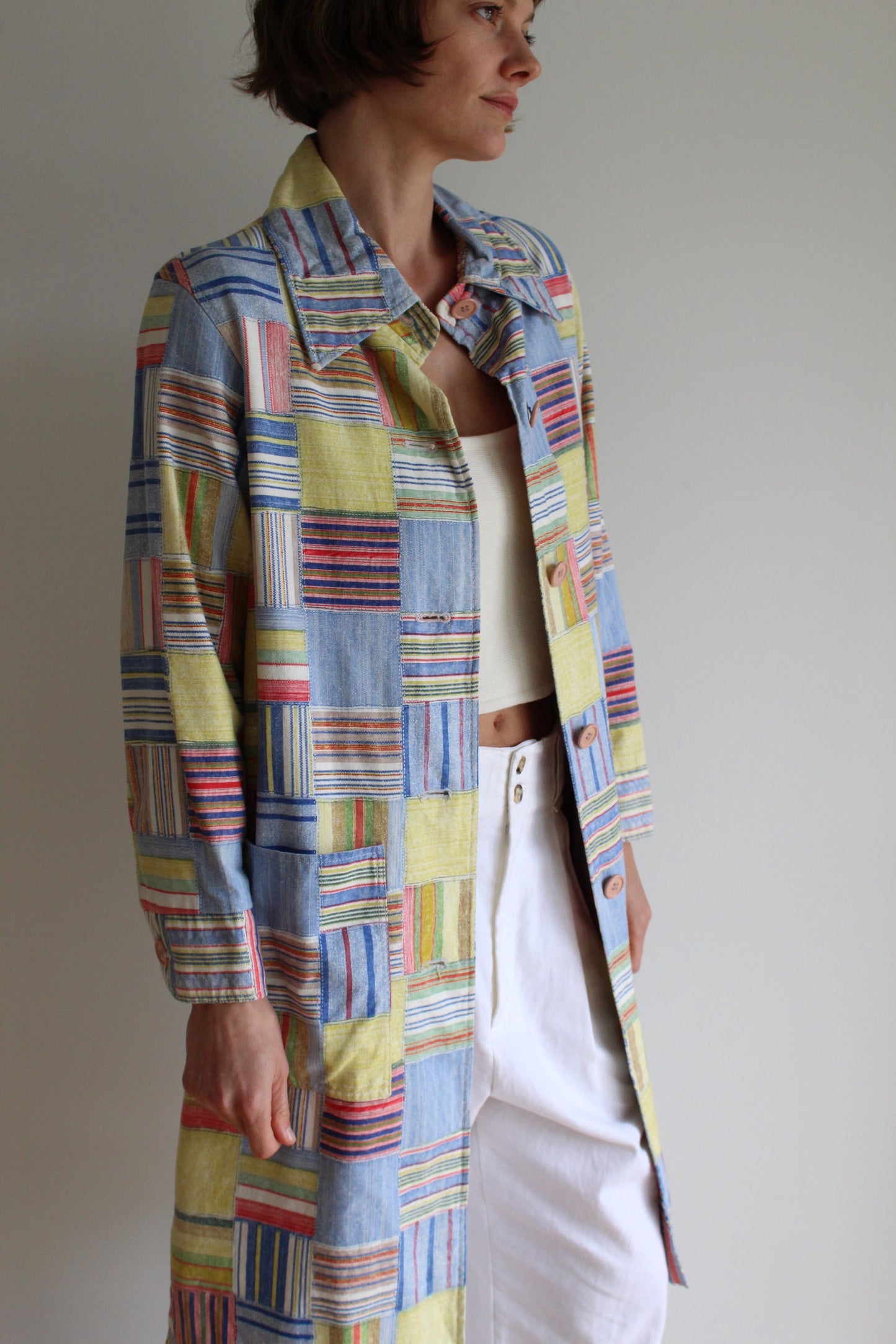 Rare Vintage Patchwork Coat