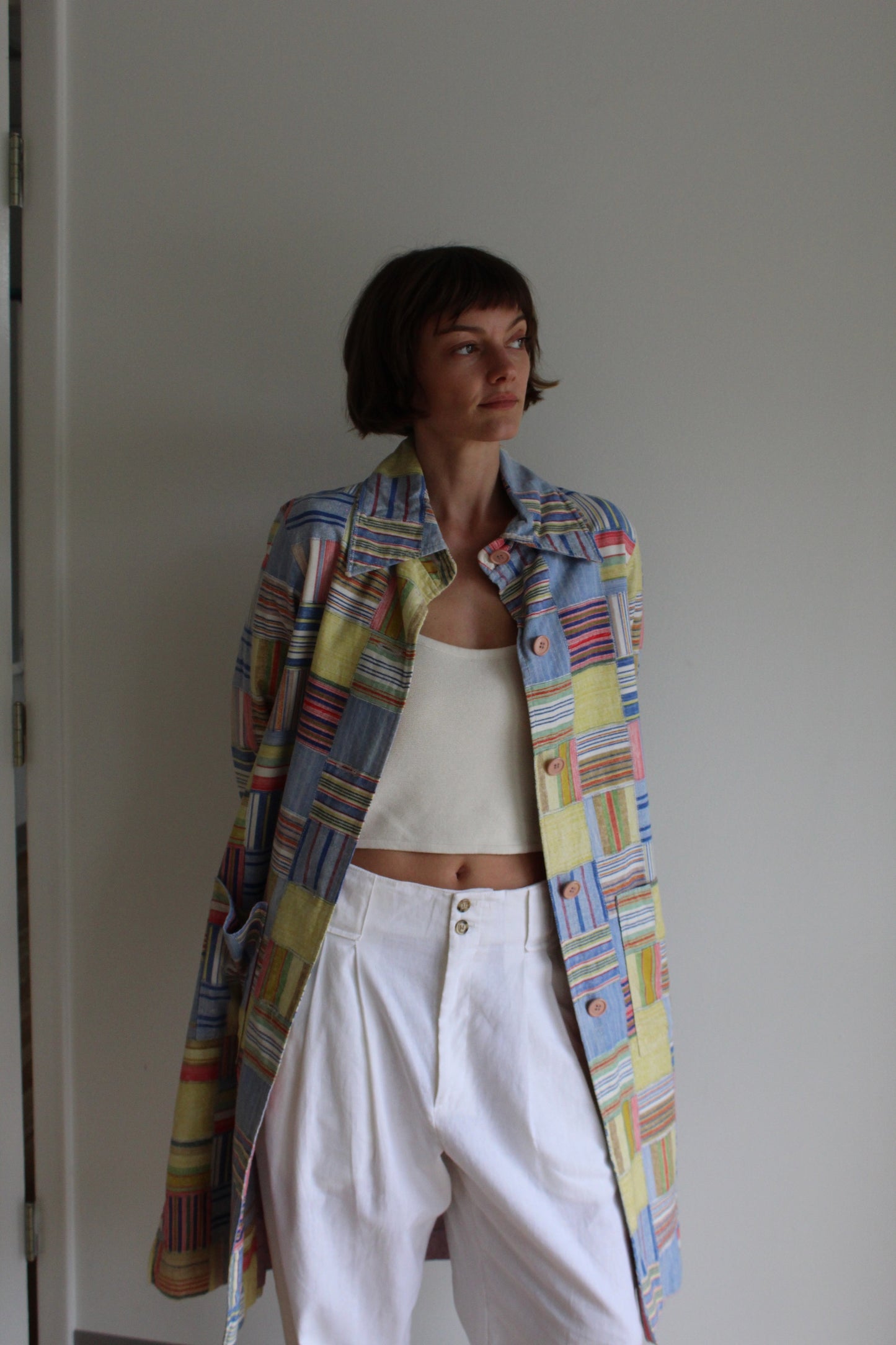 Rare Vintage Patchwork Coat