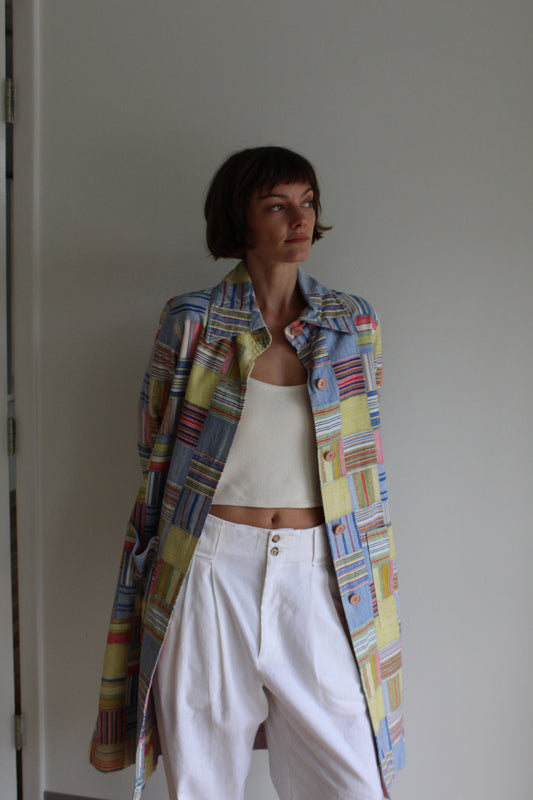 Rare Vintage Patchwork Coat