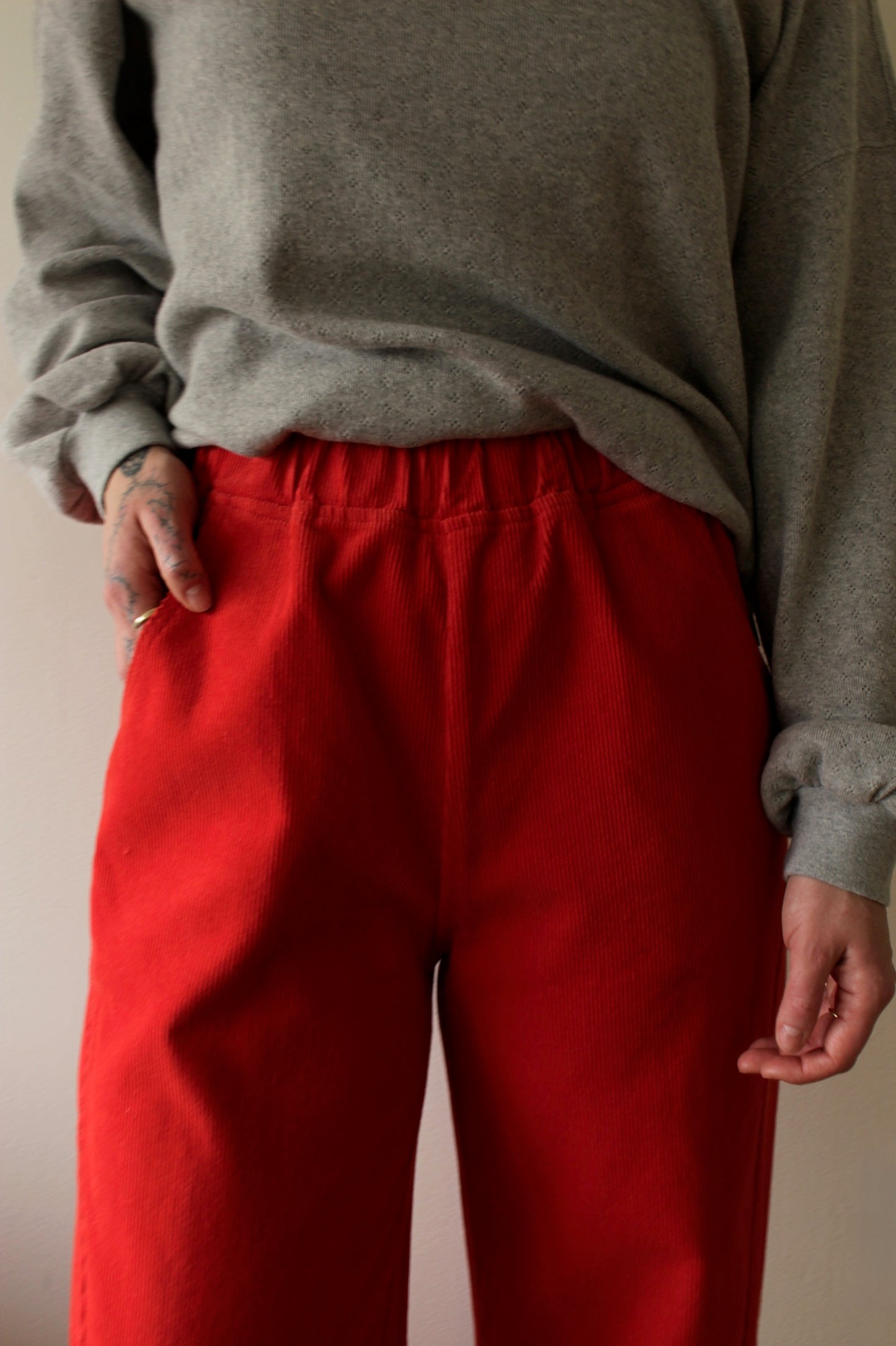 Corduroy Arc Pants