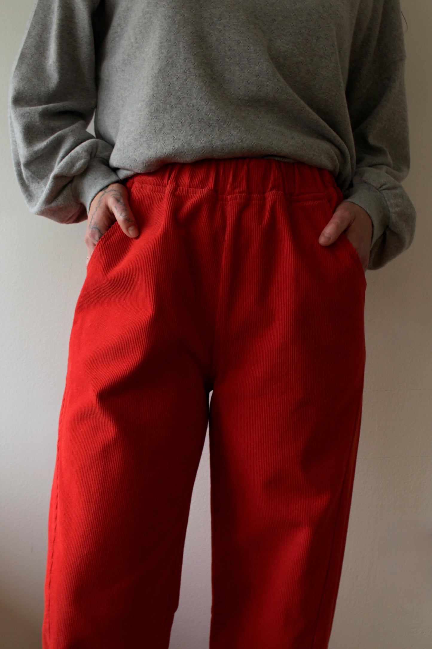 Corduroy Arc Pants