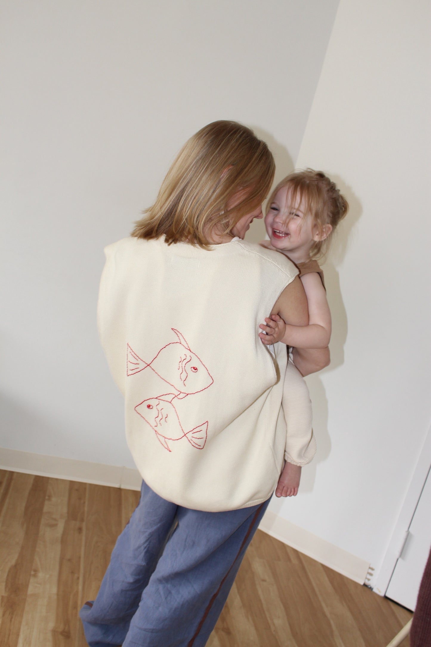 Wilson Embroidered Pima Cotton Vest