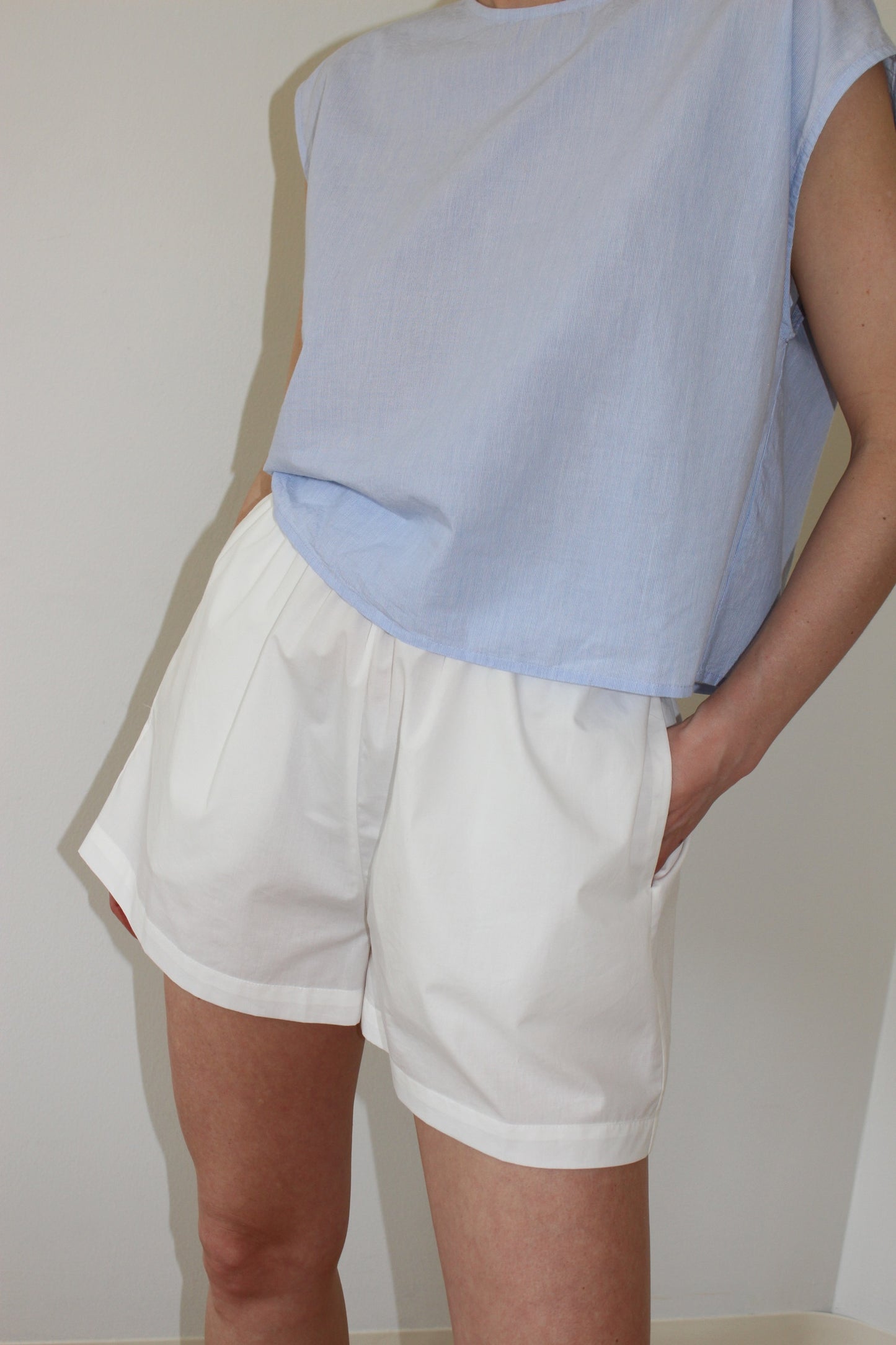 Dimitri Cotton Poplin Short