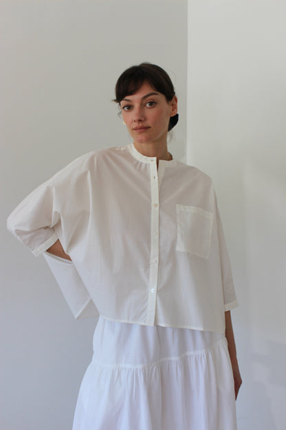 Adrian Cotton Poplin Top