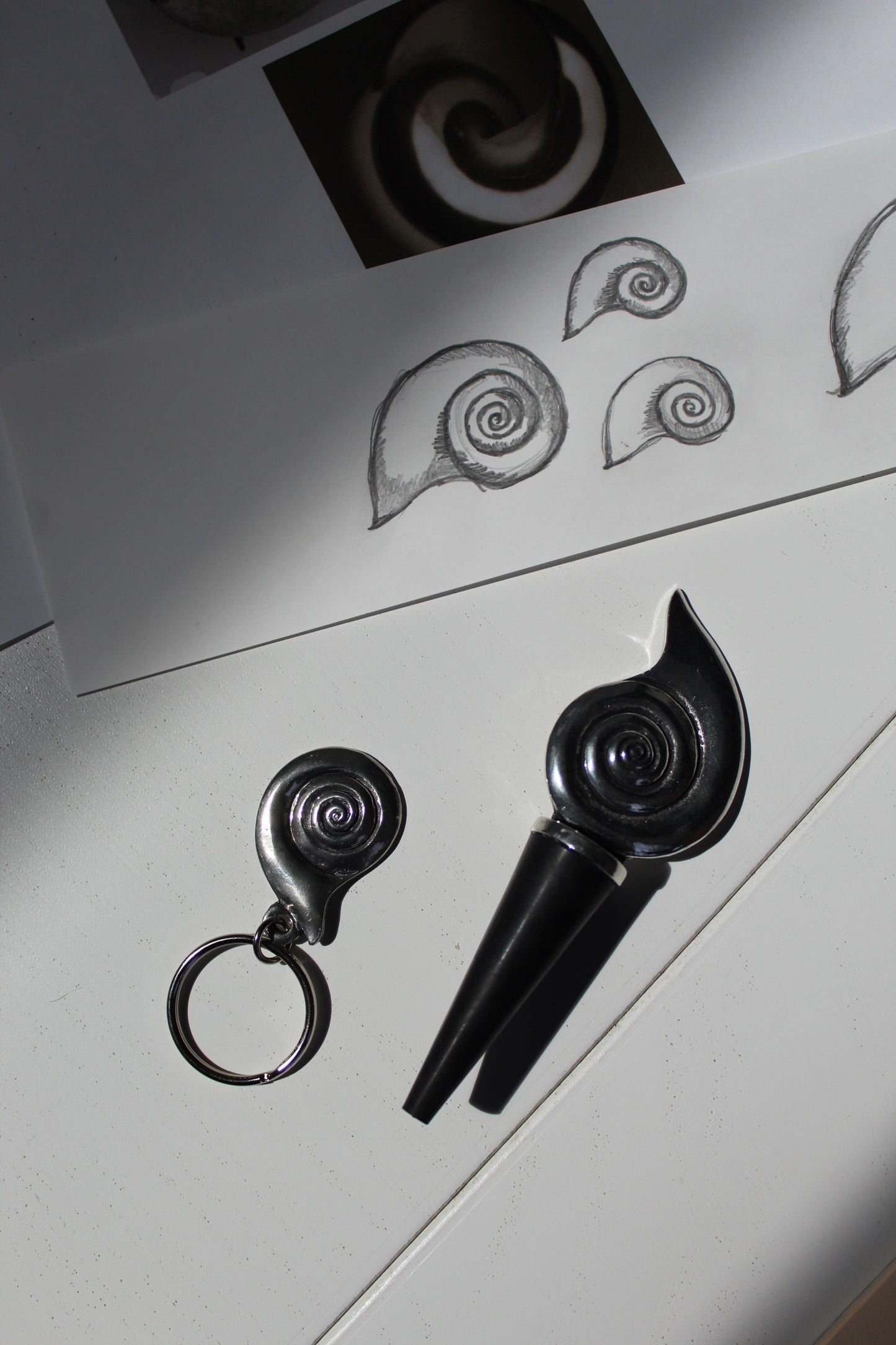 Nautilus Shell Bottle Stopper
