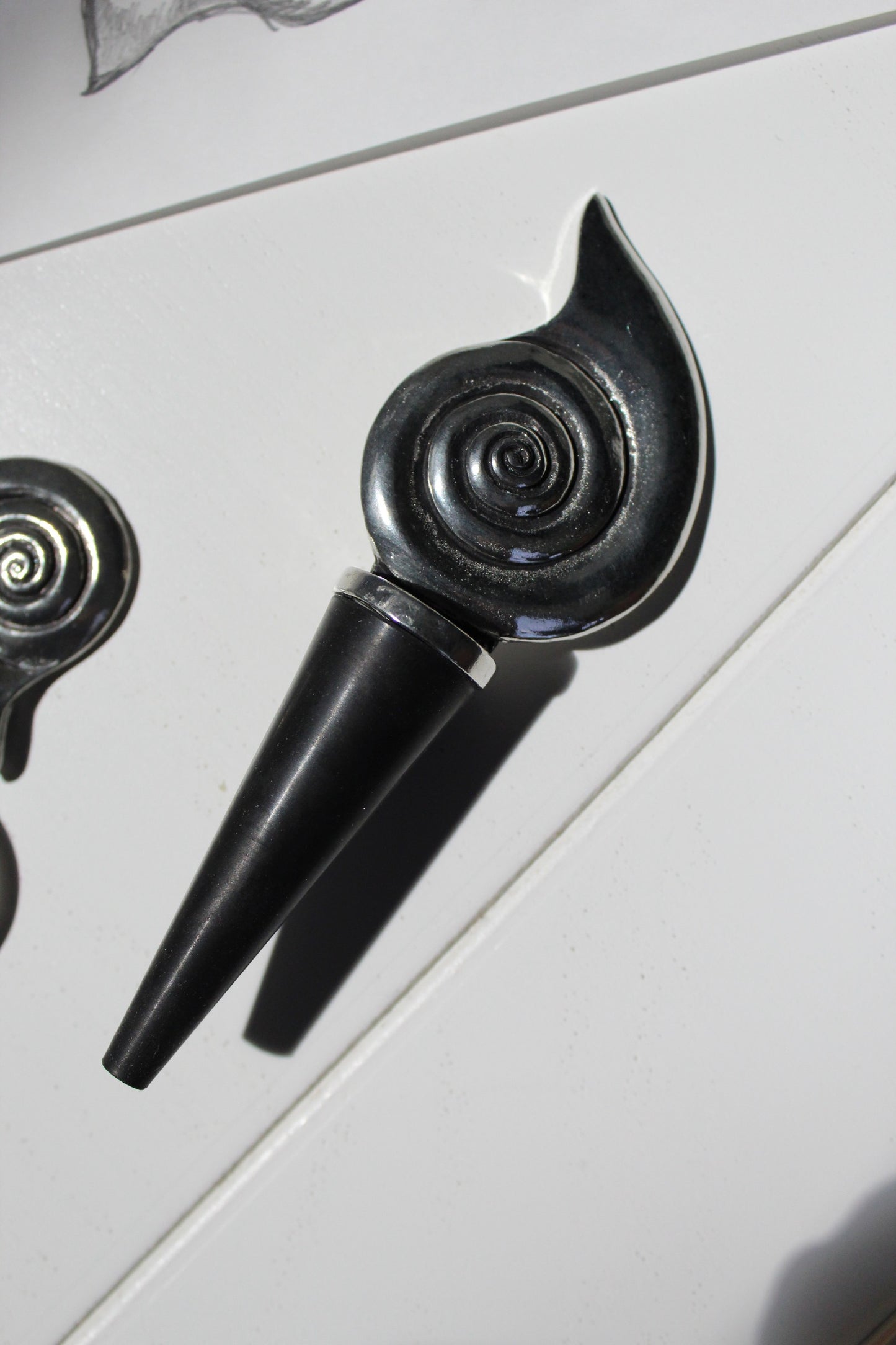Nautilus Shell Bottle Stopper