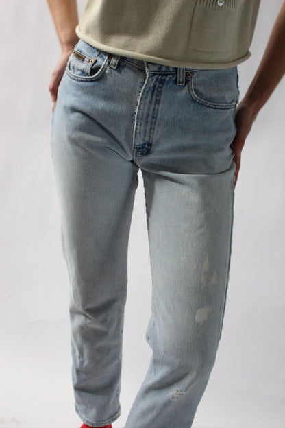 Perfectly Worn Vintage Light Wash Calvin Klein's