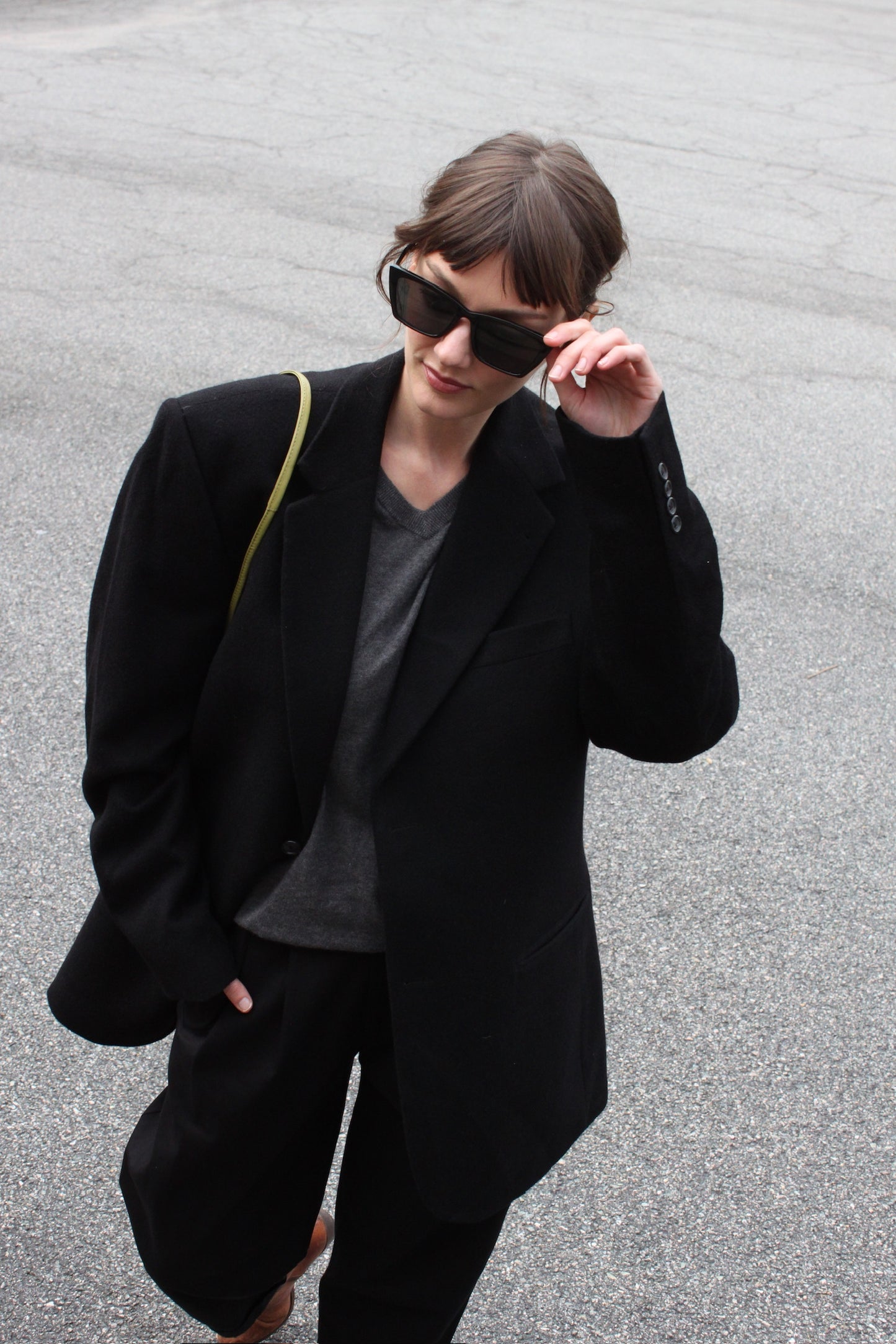 Vintage Onyx Camel Hair Blazer