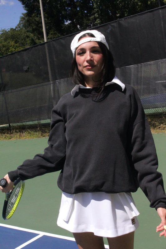 Perfectly Worn Vintage Black Sweatshirt