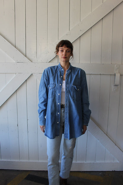 Favorite Vintage Denim Button Up