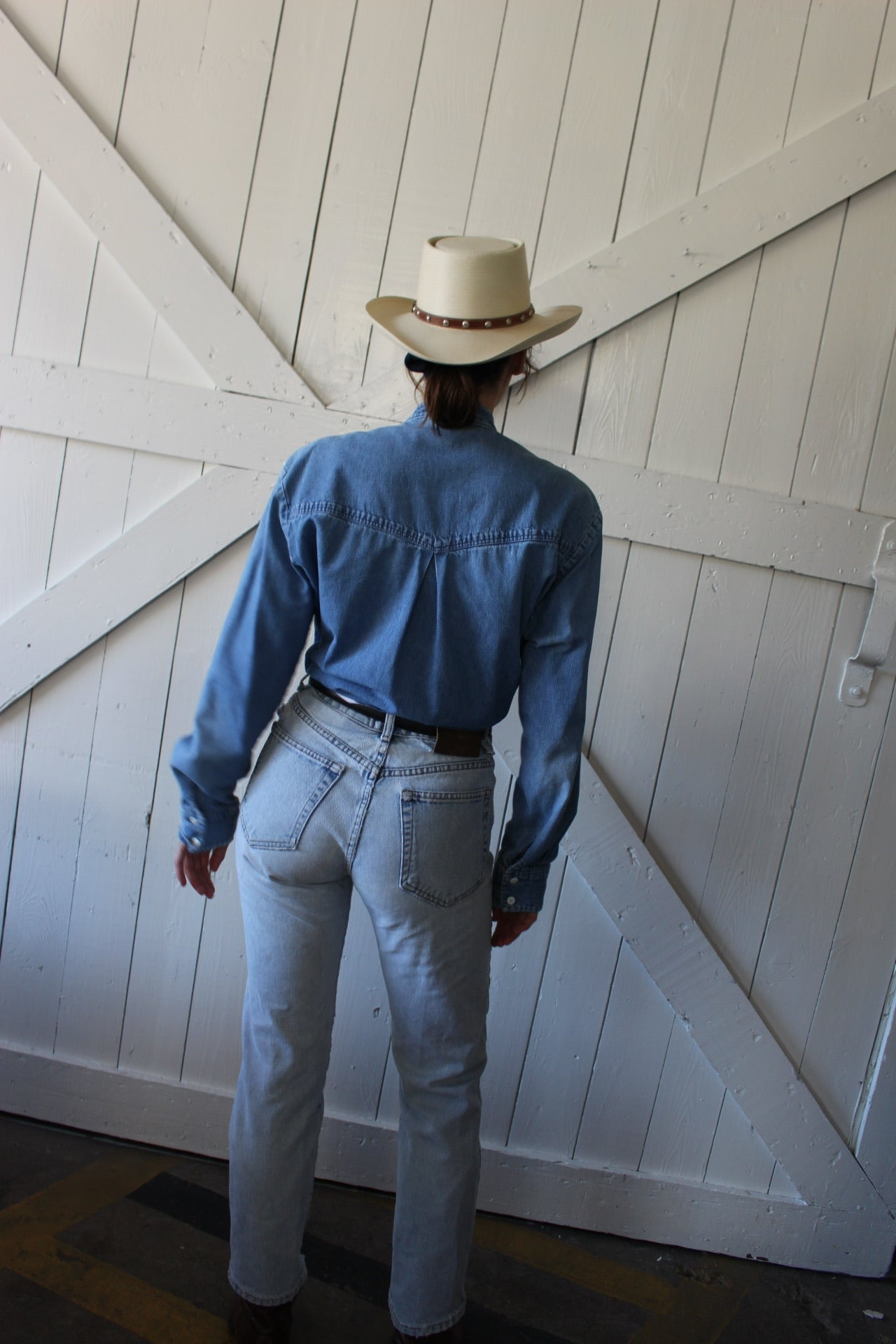 Favorite Vintage Denim Button Up