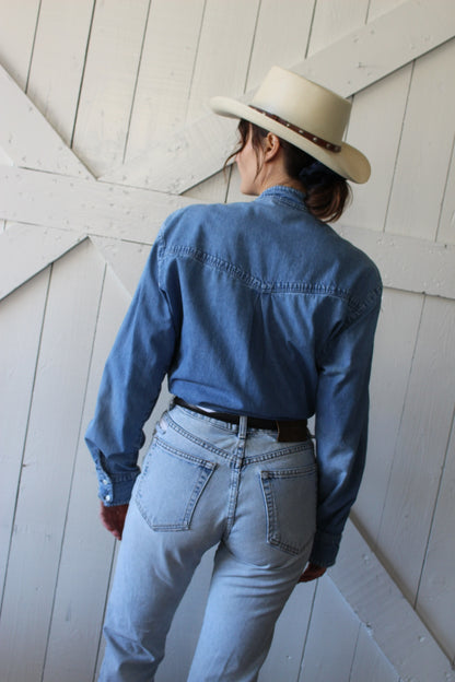 Favorite Vintage Denim Button Up