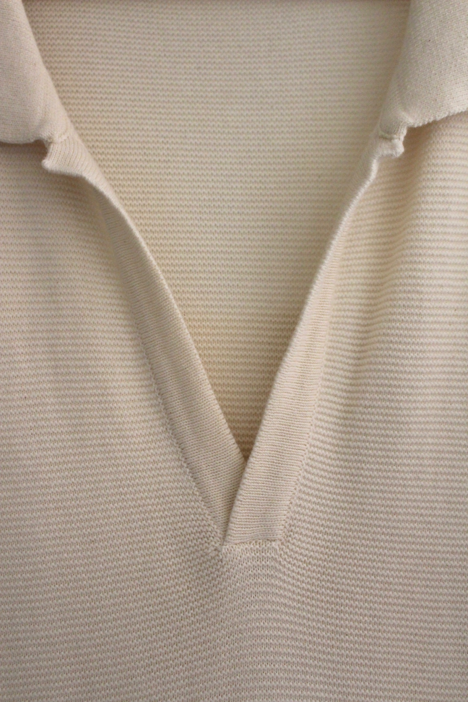 Ernie Cotton Seed Stitch Polo – NA NIN