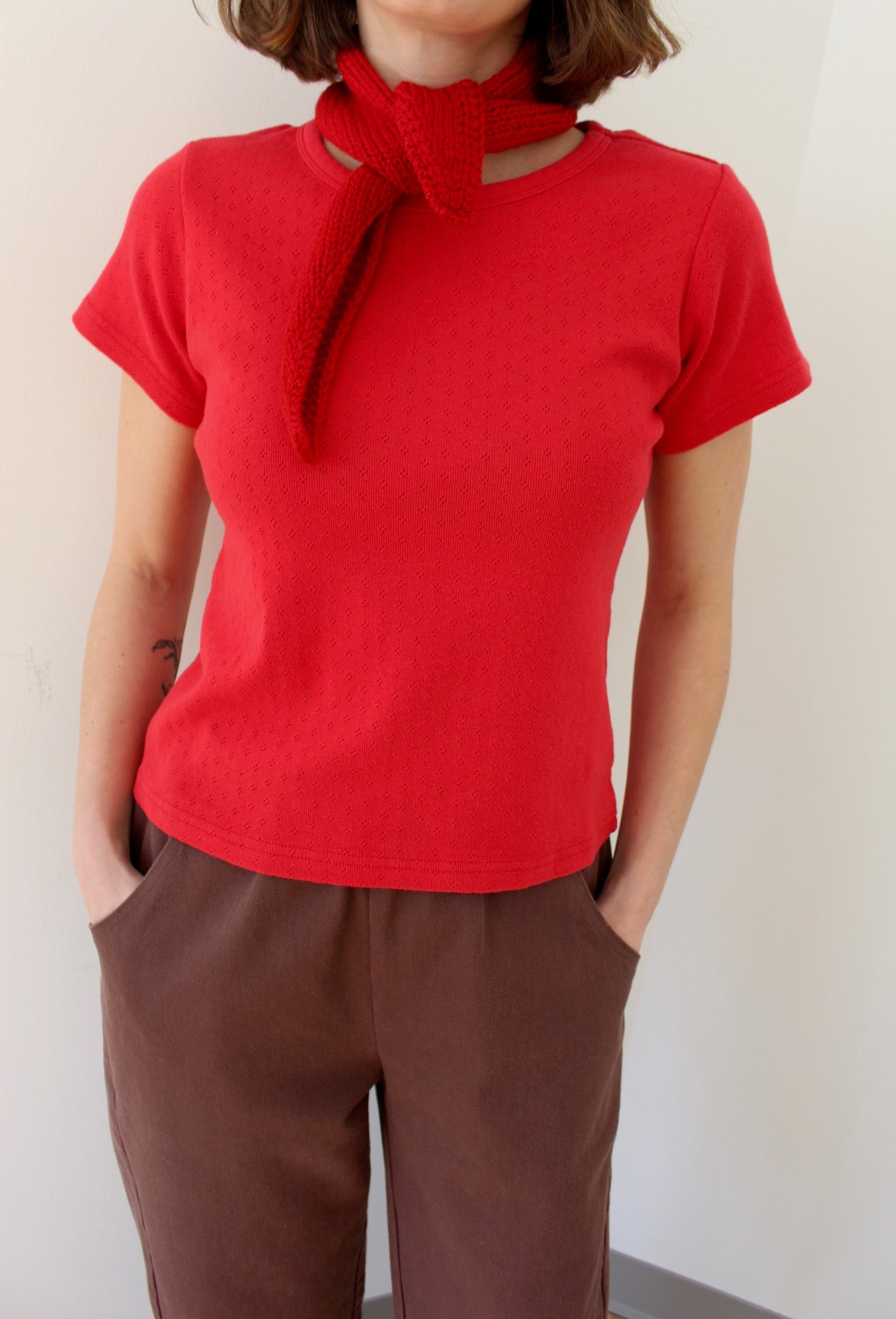 Hand Knit Wool Bandana – NA NIN