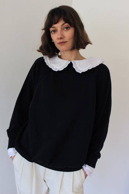 Reworked Vintage Collared Crewneck